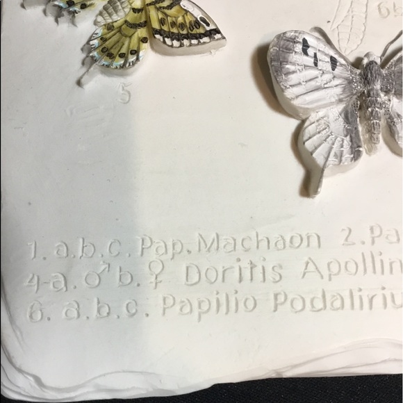 VTG Butterfly Wall Plaque - Picture 6 of 8